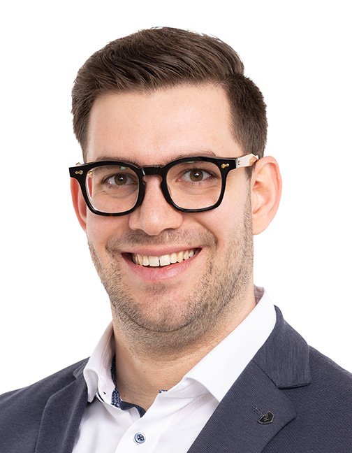 Porträtfoto von Flavio Marraffino, Aktuar der IG Boningen.